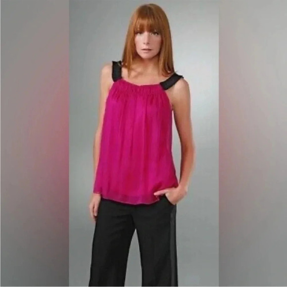Diane Von Furstenburg Marston silk blouse - Picture 1 of 11